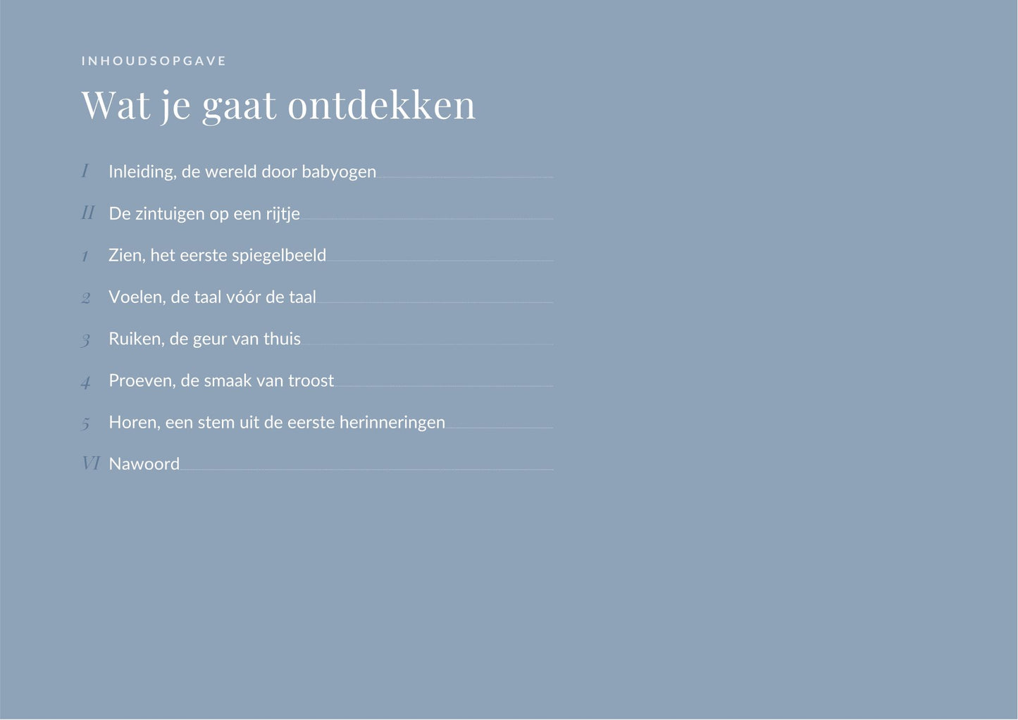 E-Book Hechting en zintuigen. Hechten zoals de natuur het bedoelt.