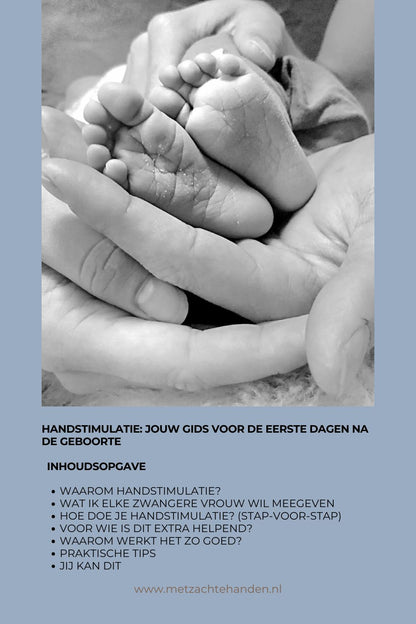 "Eerste Druppels" De Handige gids voor een zachte start in de eerste 24 Uur