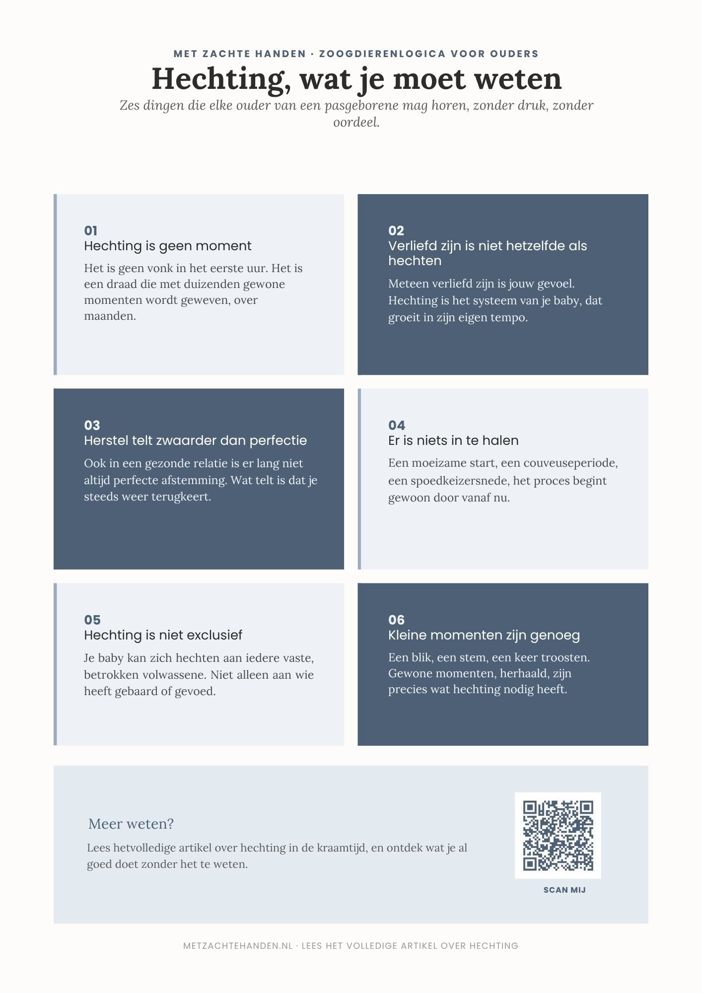 Wachtkamerposter Hechting — Printbaar A4 voor Zorgprofessionals.