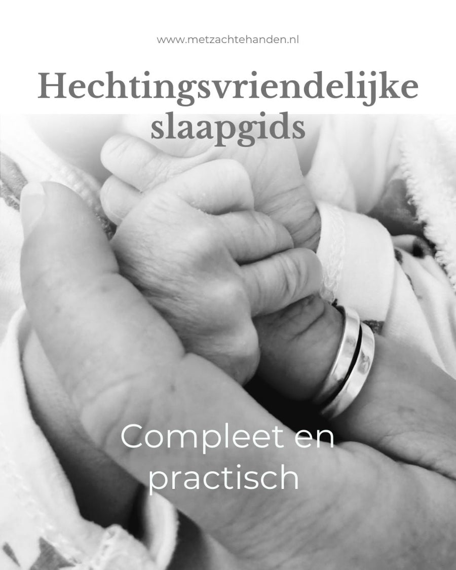 Cover van het digitale product "Hechtingsvriendelijke slaapgids"
